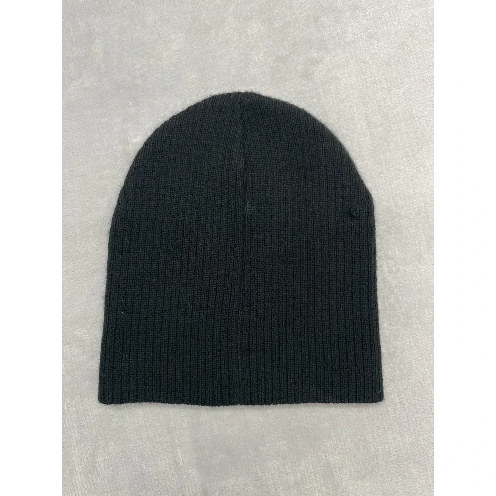 Converse Chuck Taylor All Star Youth Black Knit Beanie Hat Winter